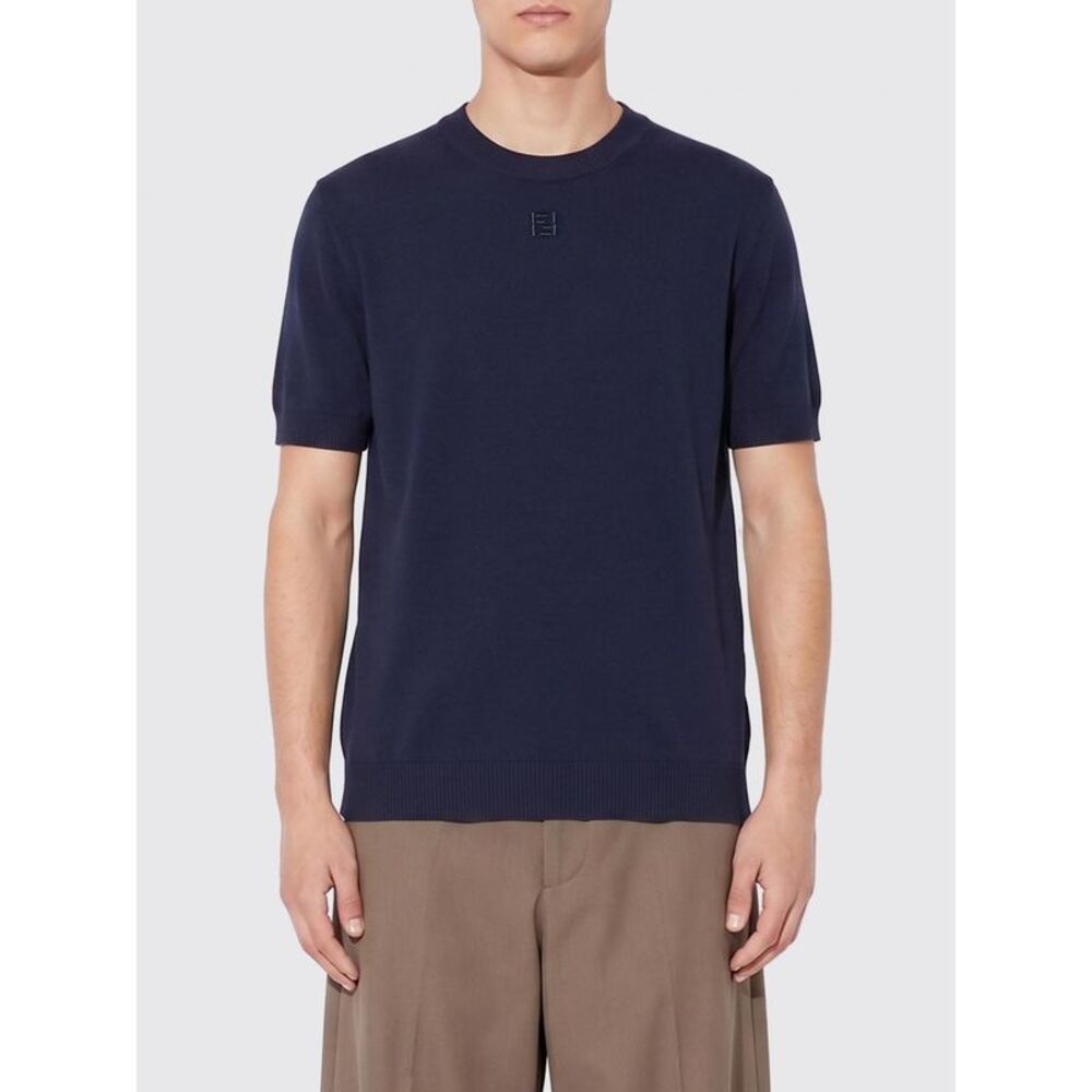 Fendi Sweater Men Blue